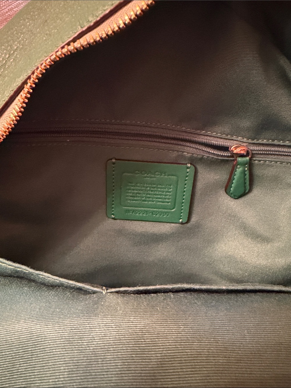Coach backpack - Picture 3 of 4